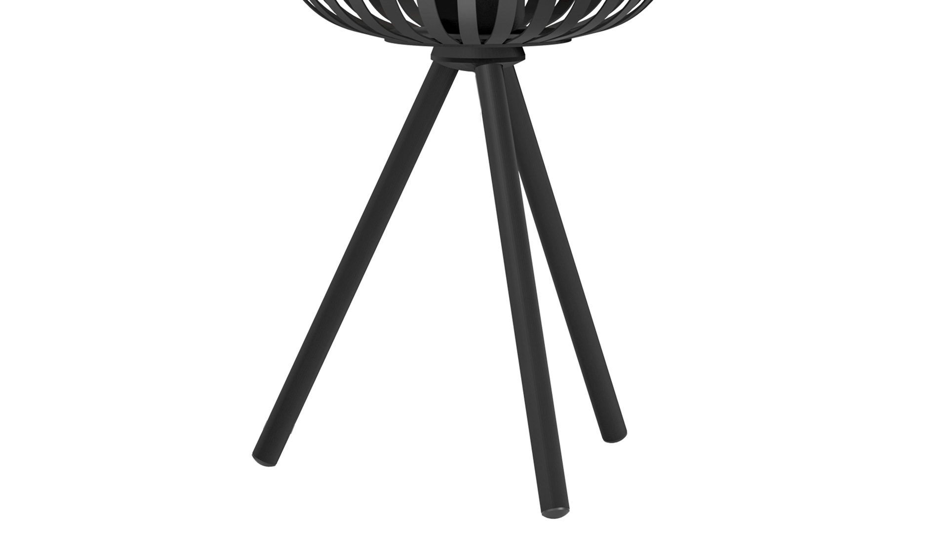 Tischleuchte Eglo aus Metall in Schwarz EGLO Tischleuchte Romazzina schwarzer Stahl - Höhe ca. 44 cm