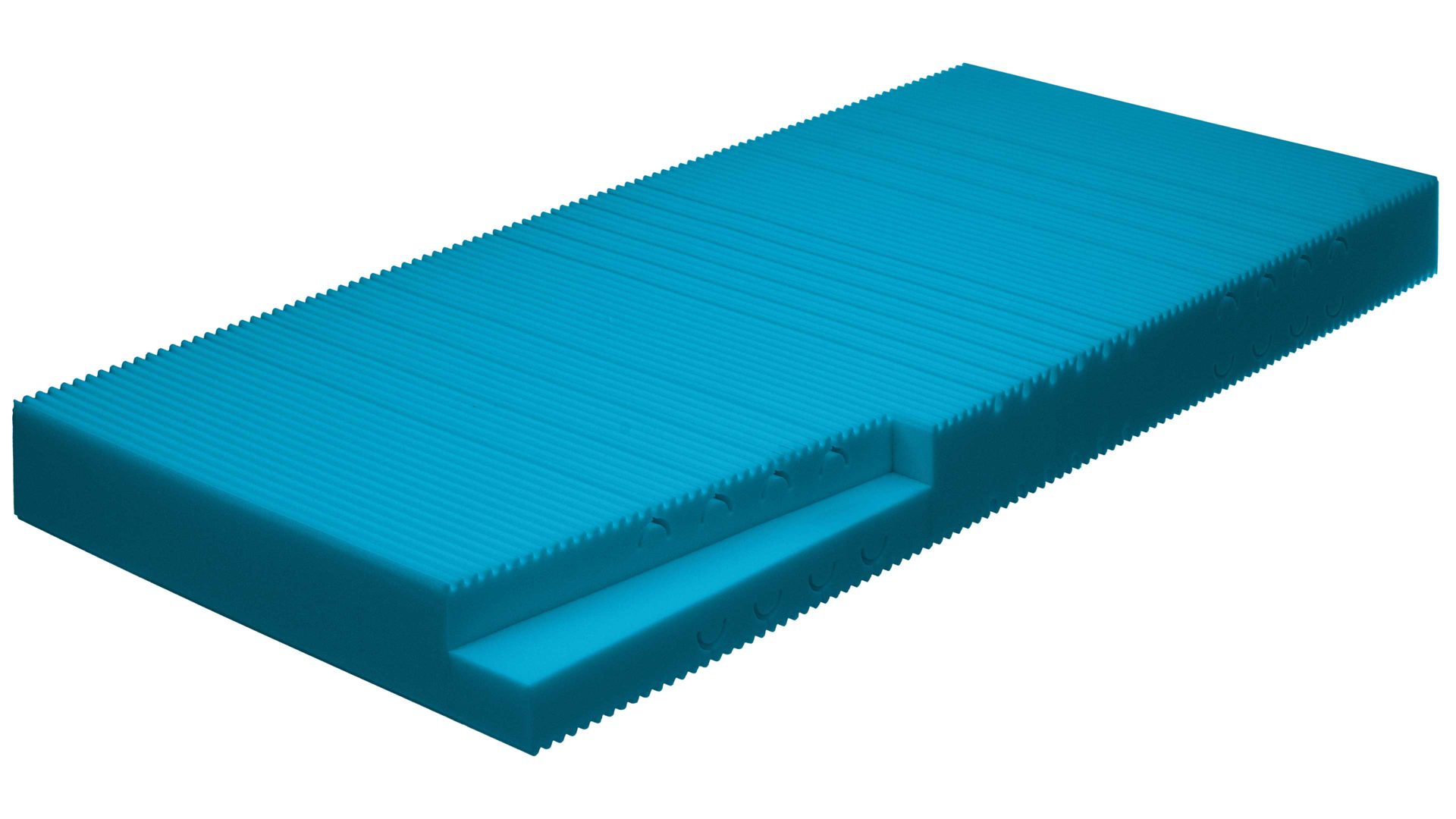 Kaltschaummatratze comfortmaster besser sitzen, liegen, leben aus Stoff in Weiß Comfortmaster Matratze Classic S H3, Kaltschaum – Liegefläche ca. 90 x 200 cm