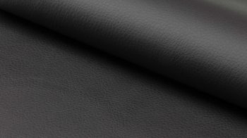 Schlafsofa Actona group aus Stoff in Schwarz Schlafsofa Faith - Schlafcouch als vielseitiges Polstermöbel schwarzes Kunstleder & Chromfüße