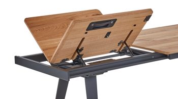 Mehrpreis Venjakob aus Holz in Holzfarben VENJAKOB  Esstischsystem Russ ET312 Frontauszugssystem mit Klappeinlage Funktions-Mehrpreis - ca. 65 x 90 cm