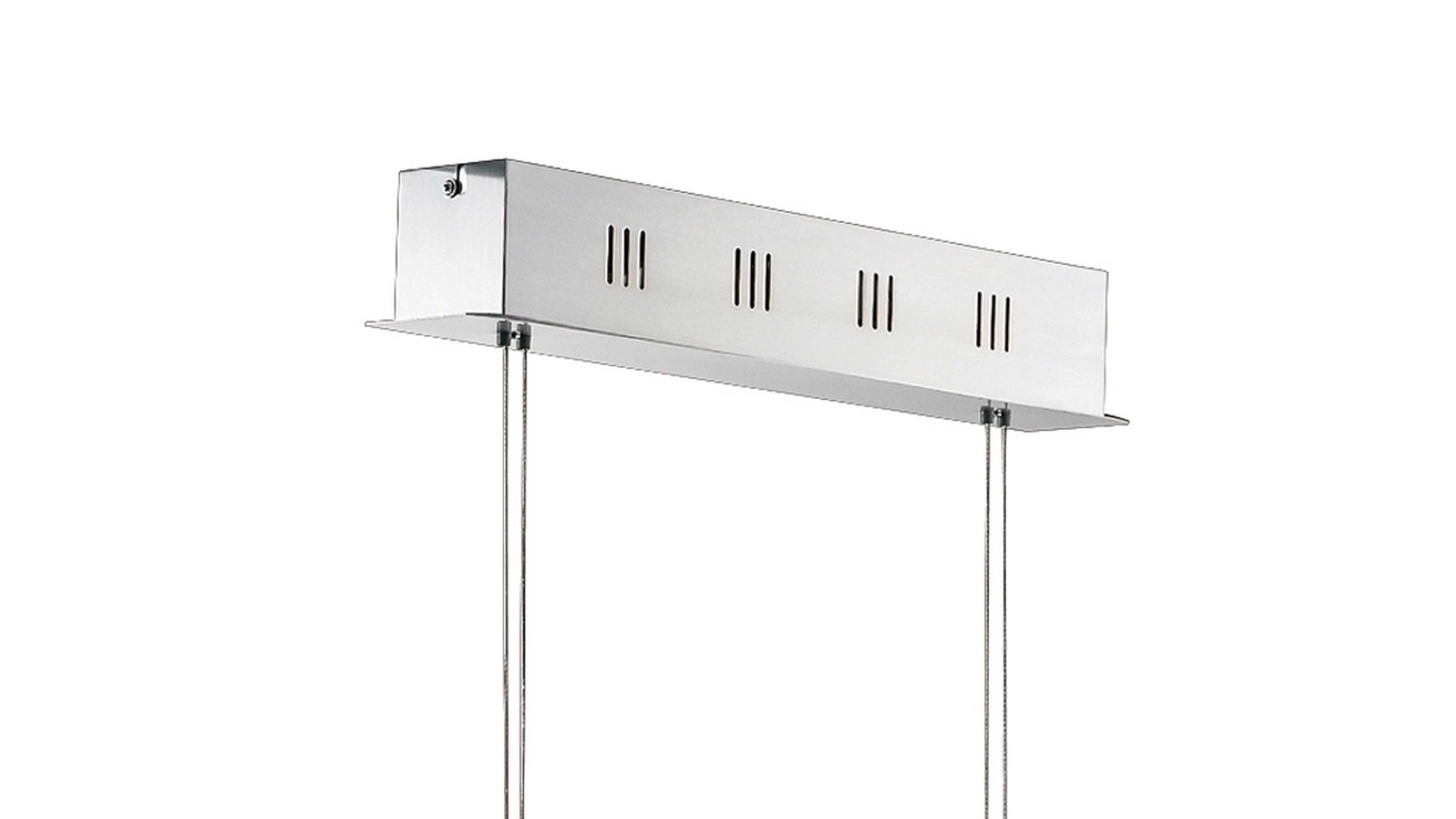 Pendelleuchte Fh fischer & honsel aus Metall in Nickel FH Pendelleuchte bzw. Hängelampe Colmar Nickel – Länge ca. 105 cm