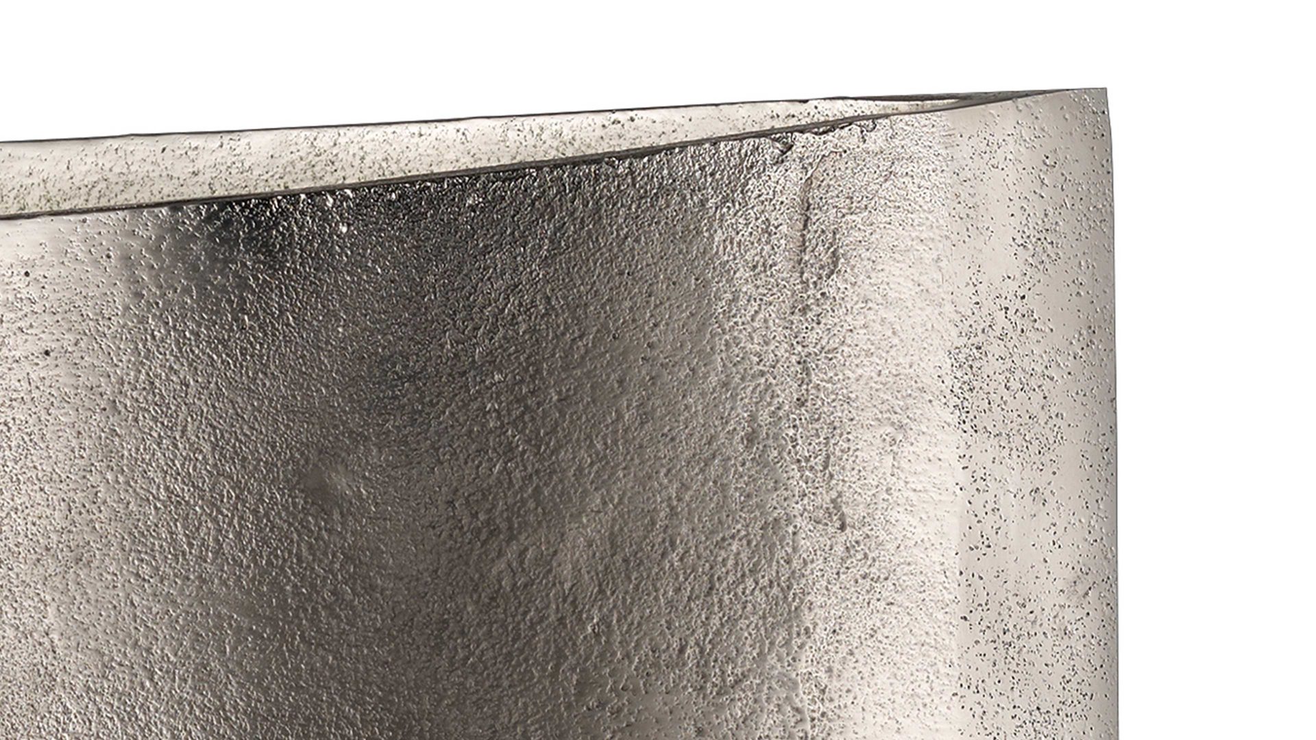 Wandleuchte Fh fischer & honsel aus Metall in Nickel FH Shine LED-Wandleuchte Arles Nickel antik – ca. 30 x 14 cm