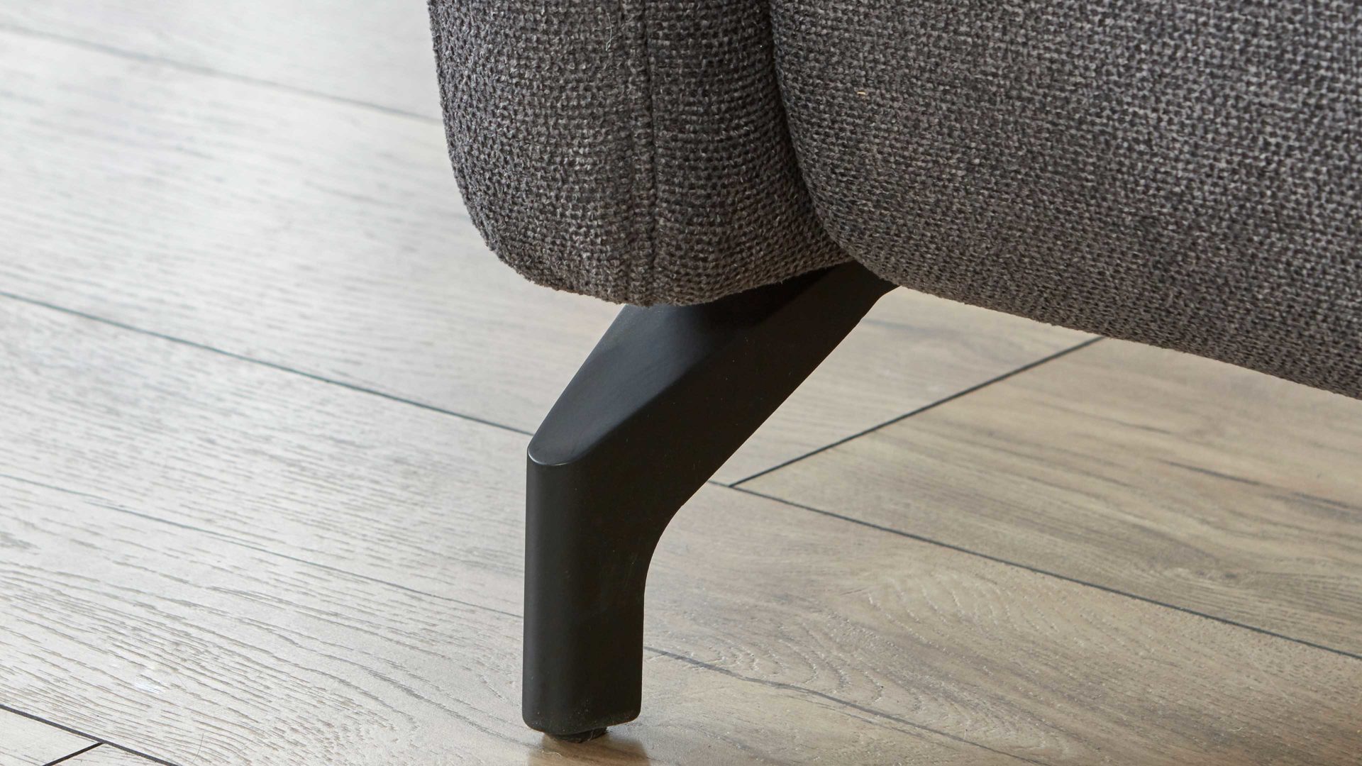 Zweisitzer OrthoSedis aus Stoff in Anthrazit Polsterprogramm OrthoSedis 4.0 - Zweisitzer mit Vorziehfunktion anthrazitfarbener Stoffbezug Sofia clean - Länge ca. 192 cm