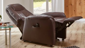 Funktion OrthoSedis aus Metall in Transparent OrthoSedis OS-HU1026 - Komfortausstattung G zwei Motoren & Aufstehhilfe