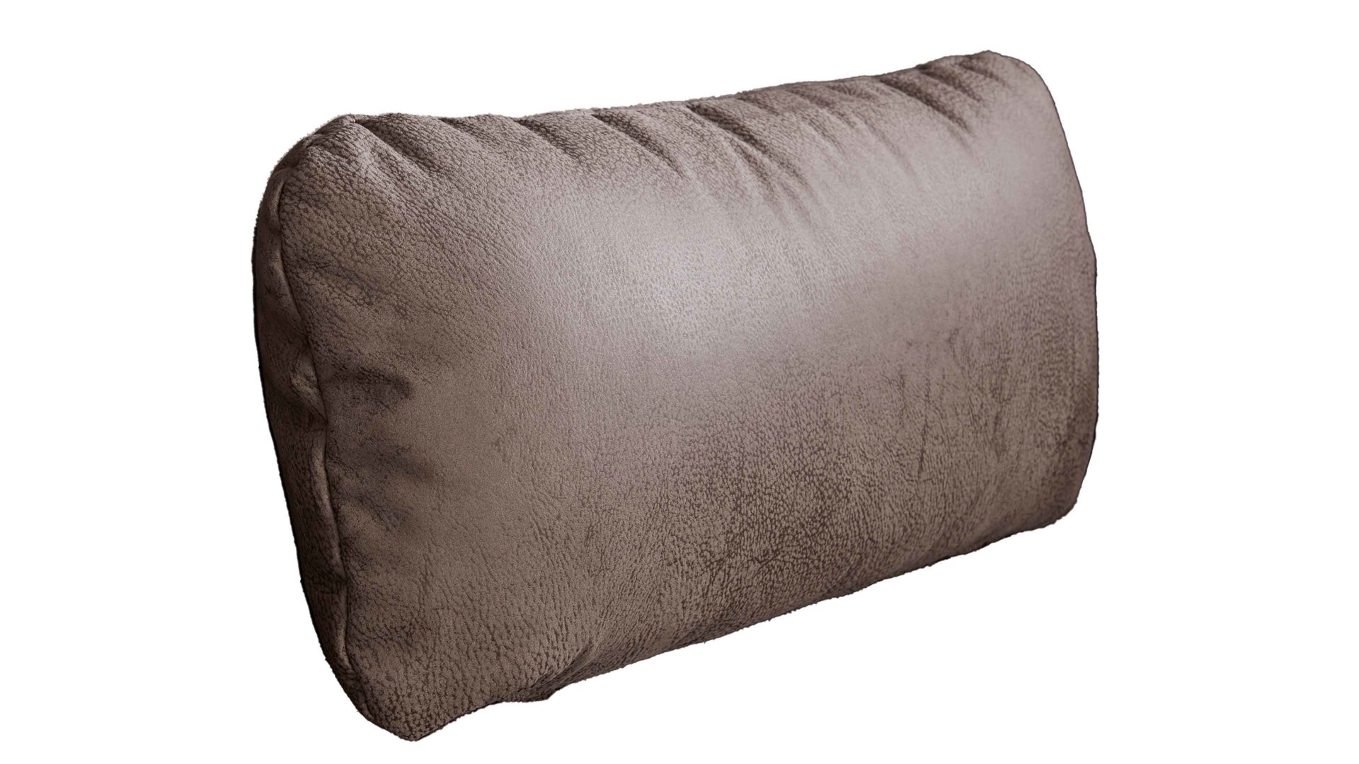 Einzelkissen modulmaster aus Stoff in Grau Modulmaster MM-MP1139 - Nierenkissen grauer Bezug Saddle - ca. 58 x 25 cm