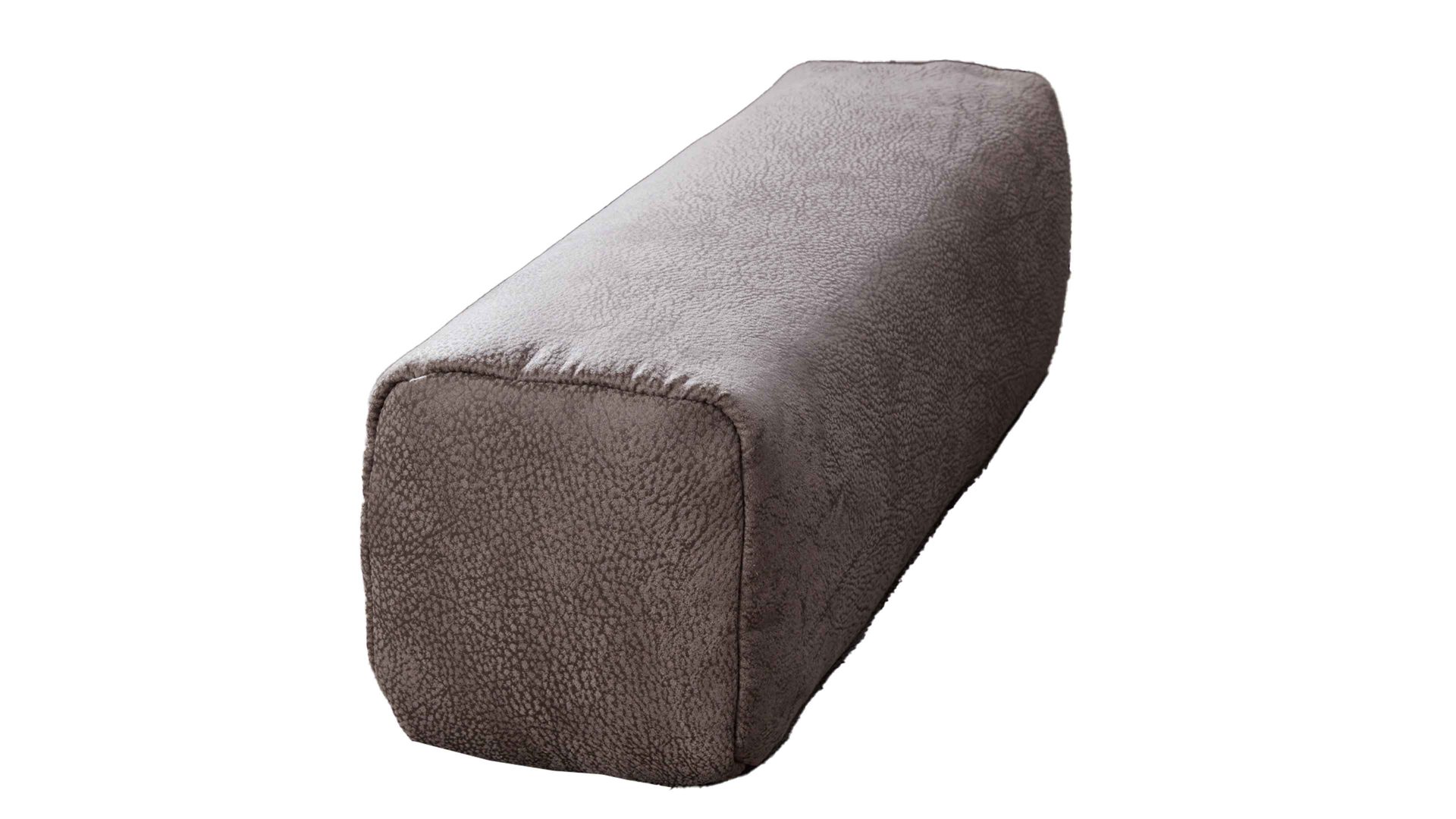 Kissen modulmaster aus Stoff in Grau Modulmaster MM-MP1139 - Armlehnkissen graue Mikrofaser Saddle - ca. 47 x 15 cm