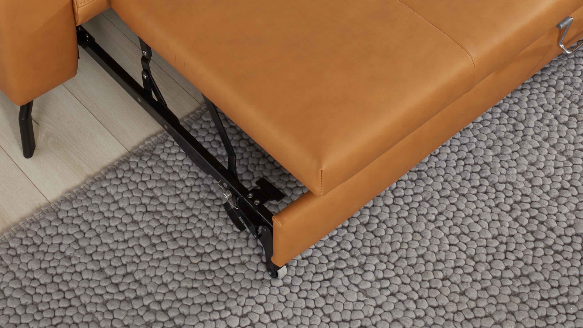 Funktion modulmaster aus Metall in Transparent Modulmaster MM-PN1126 - Bettfunktion für Dreisitzer