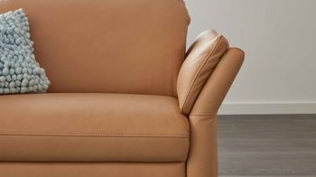 Ecksofa modulmaster aus Leder in Hellbraun Modulmaster MM-PN1161 - Ecksofa honigfarbenes Leder Torro & schwarze Metallfüße - Stellfläche ca. 169 x 285 cm