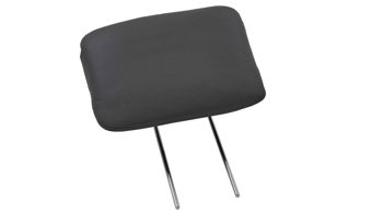 Kopfstütze modulmaster aus Leder in Anthrazit Modulmaster MM-PN1168 - Comfortkopfstütze anthrazitfarbenes Leder Torro - ca. 44 x 32 cm