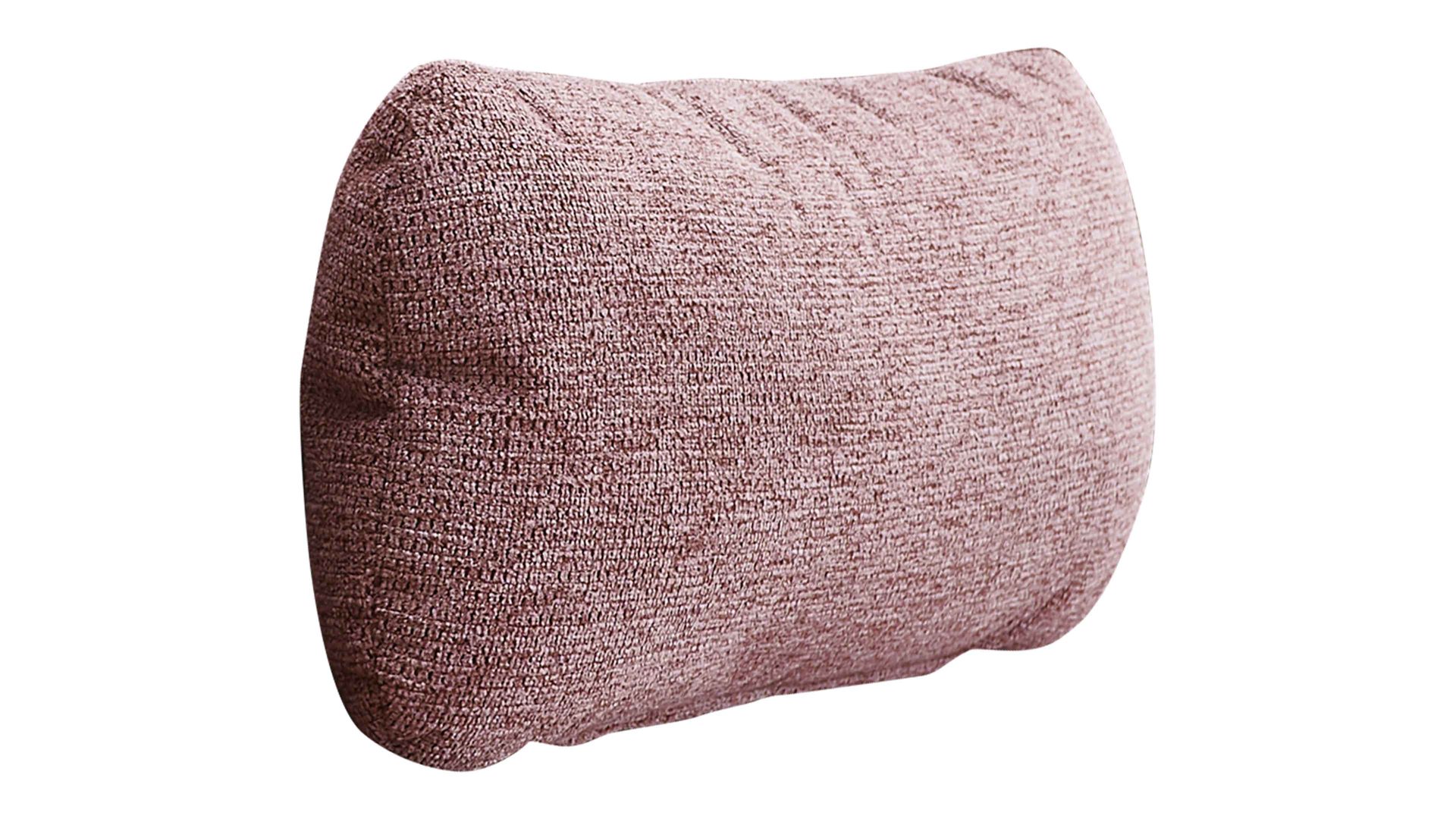 Einzelkissen modulmaster aus Stoff in Rosa Modulmaster MM-ZE1130 - Nierenkissen rosé Webstoff Famosa wine - ca. 58 x 25 cm