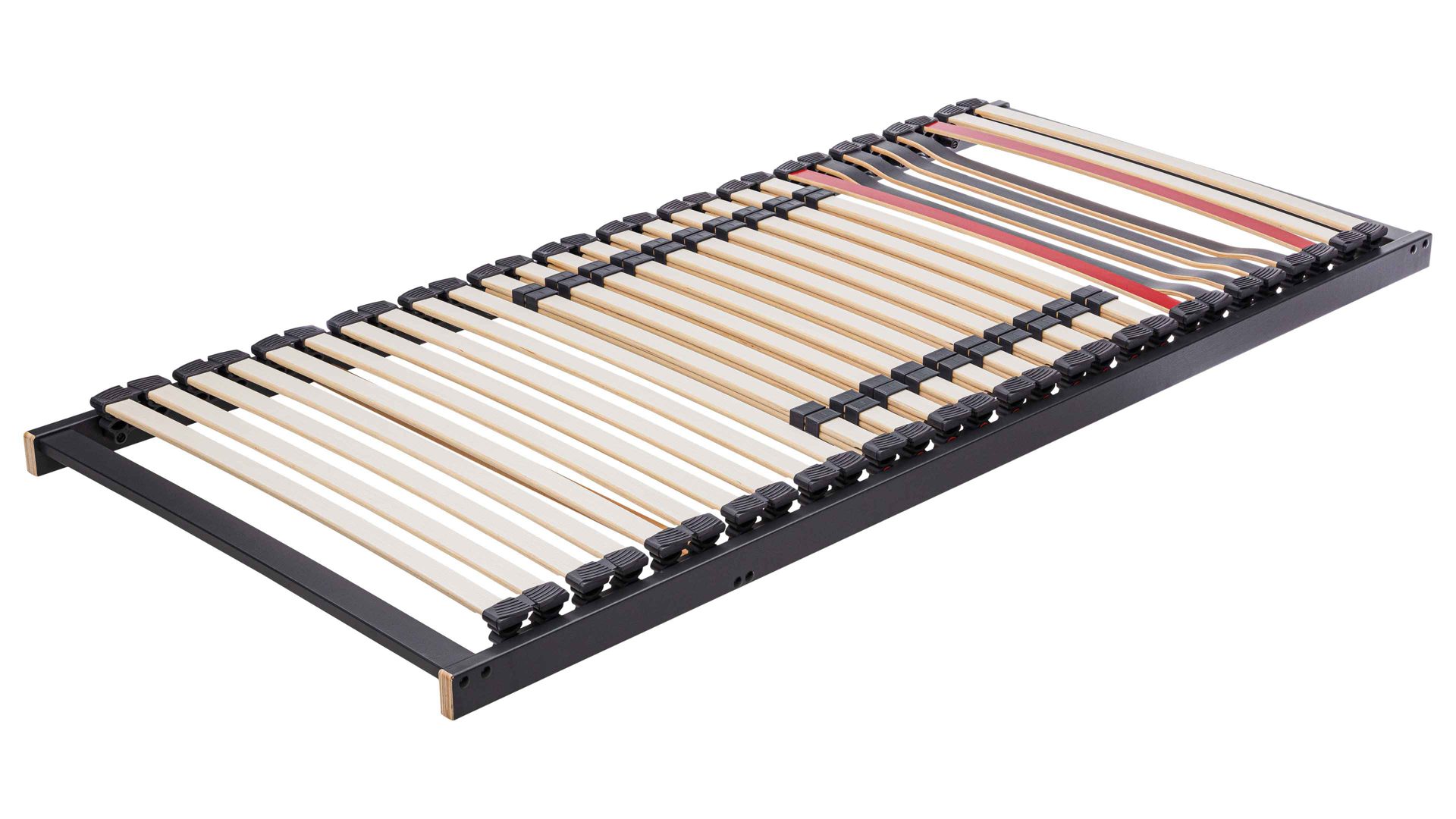 Lattenrost Interliving aus Holz in Anthrazit Interliving Lattenrost Serie 1950 ohne Verstellung – Liegefläche ca. 80 x 200 cm