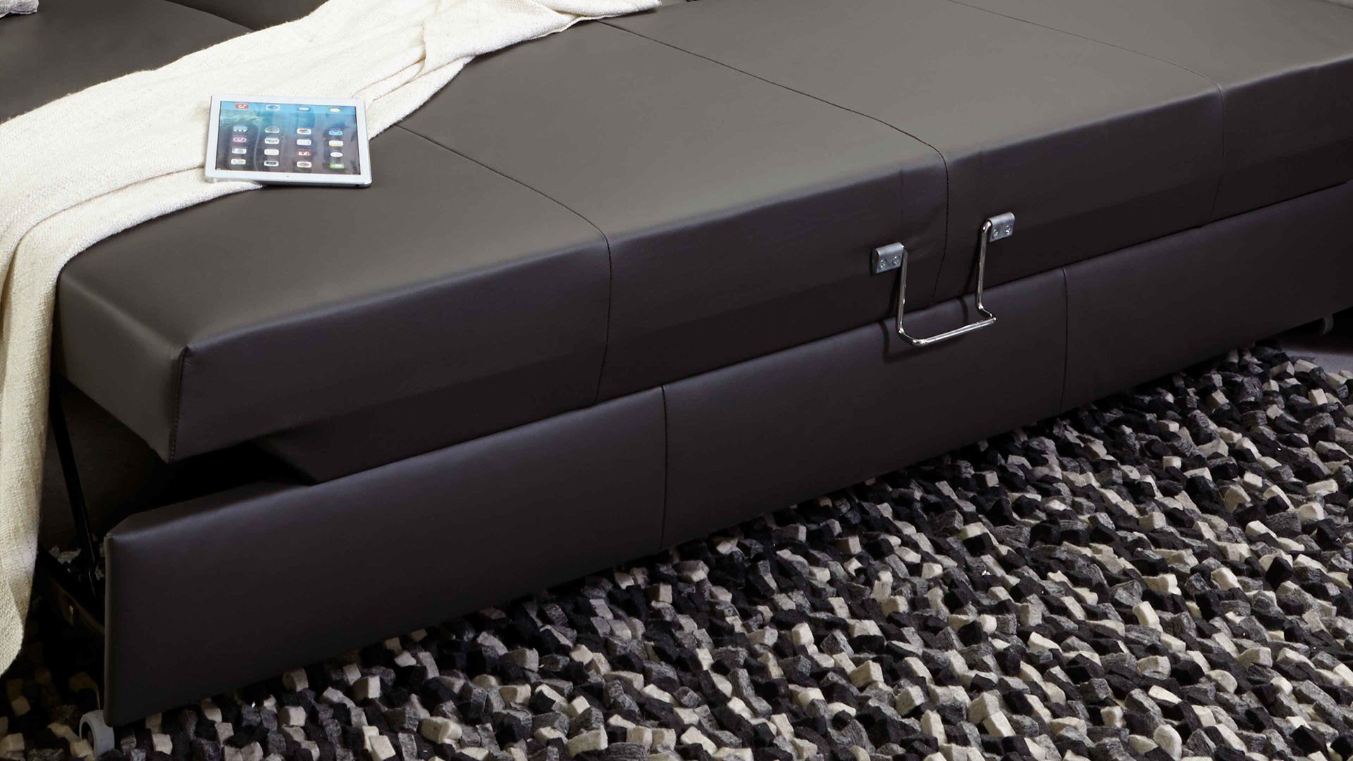 Funktion modulmaster aus Metall in Transparent Modulmaster MM-PN1009 - Bettfunktion Trapez-Querschläfer