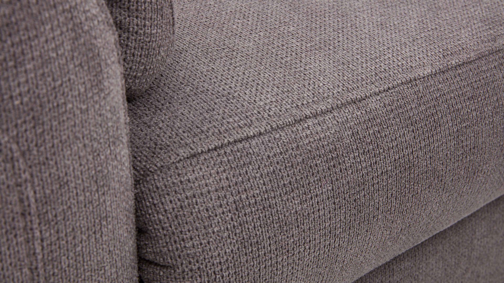 Ecksofa modulmaster aus Stoff in Grau Modulmaster MM-ZE1002 - Ecksofa graue Chenille Belle & Chromfüße - Stellfläche ca. 276 x 246 cm