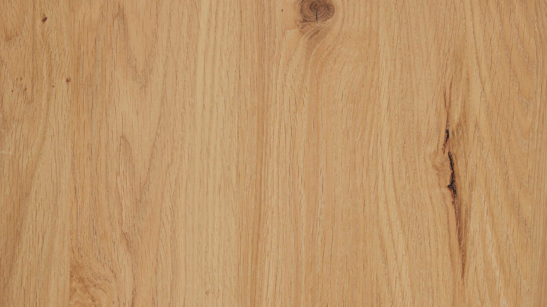 Highboard Interliving aus Holz in Holzfarben Interliving Wohnzimmer Serie 2024 - Highboard 14 Eiche & Schwarzglas - drei Türen, zwei Schubladen