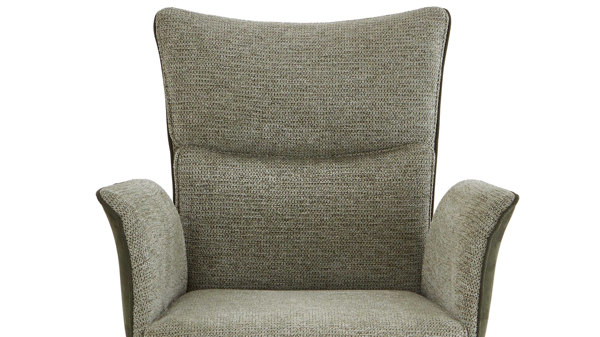 Polsterstuhl Mca furniture aus Stoff in Grün Polsterstuhl mit Drehfunktion Olivgrün & Schwarz