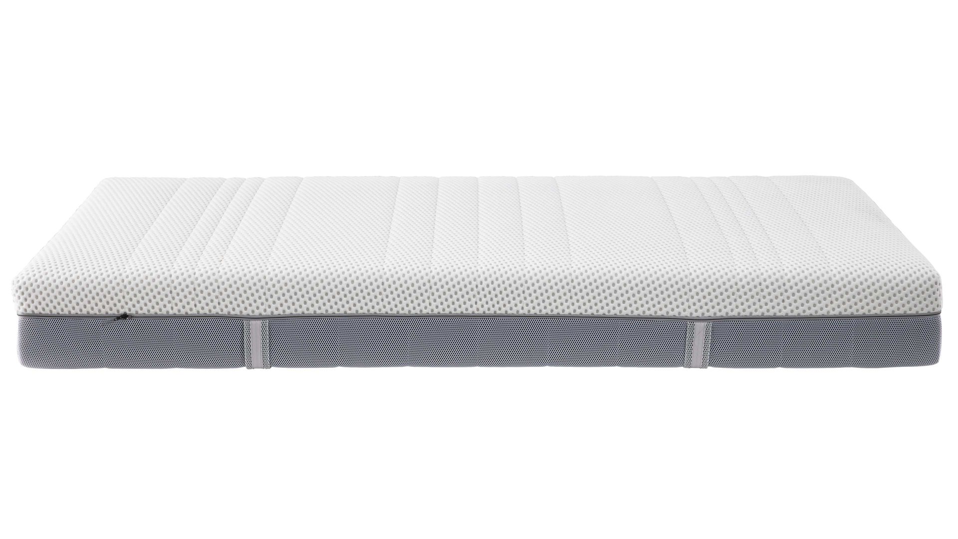 Federkernmatratze Interliving aus Stoff in Weiß Interliving Bettensystem Serie 1416 - TaschenfederkernmMatratze Taschenfederkern - Liegefläche ca. 90 x 200 cm