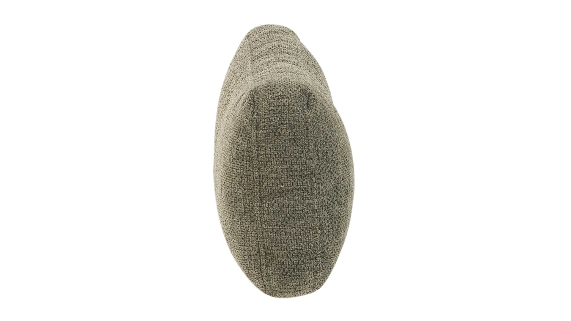 Kissen Interliving aus Stoff in Dunkelgrün Interliving Sofa Serie 4254 – Nierenkissen jagdgrüner Bezug Mito 156 – Breite ca. 60 cm