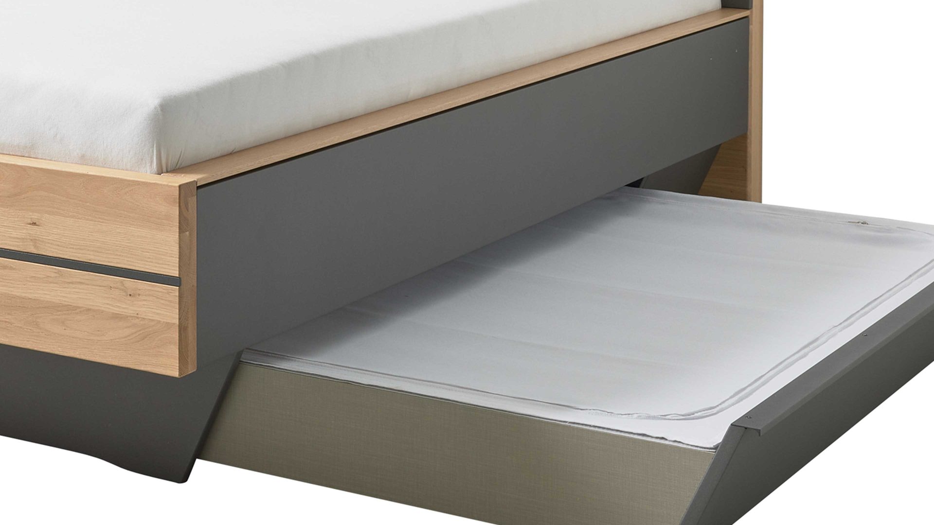 Schutzhülle Interliving aus Stoff in Beige Interliving Schlafzimmer Serie 1029 – Bettschubladen-Abdeckungs-Set Beige - zweiteilig