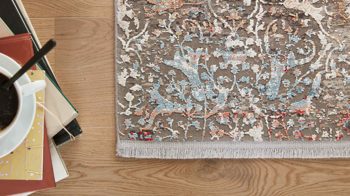 Webteppich Interliving aus Mischgewebe in Mehrfarbig Interliving Teppich Serie L-8700 Multicolor – ca. 200 x 290 cm