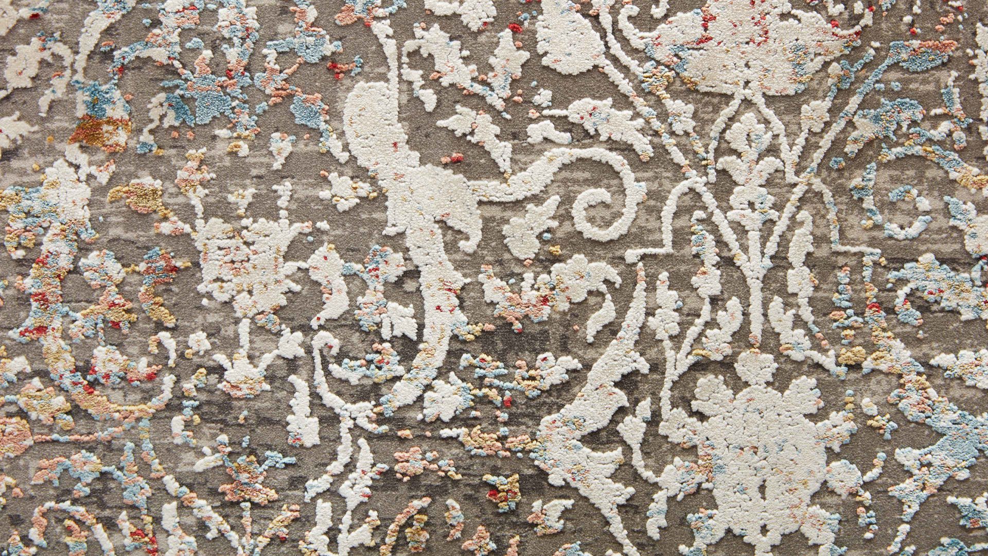 Webteppich Interliving aus Mischgewebe in Mehrfarbig Interliving Teppich Serie L-8700 Multicolor  – ca. 80 x 150 cm