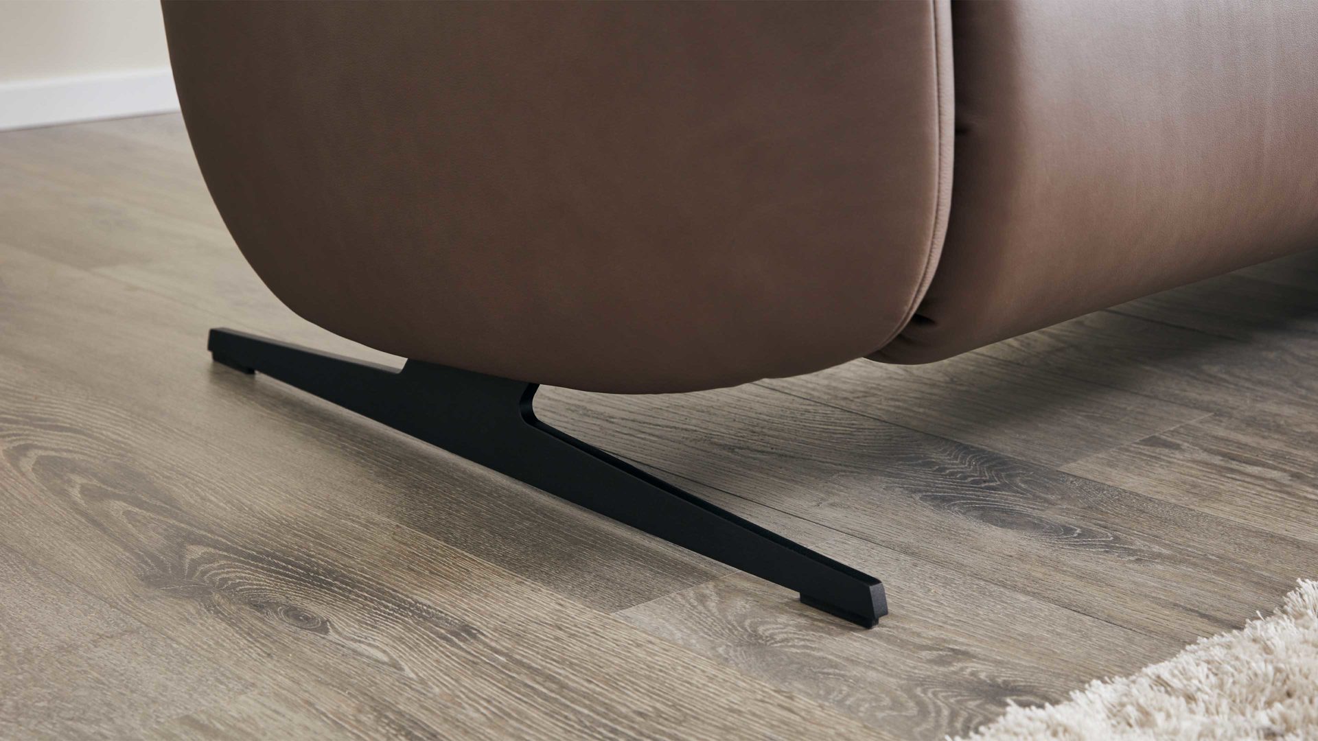 2,5-Sitzer comfortmaster besser sitzen, liegen, leben aus Leder in Dunkelbraun Comfortmaster 4160 - 2,5-Sitzer 44 Q mit Cumuly-Funktionen sattelfarbenes LongLife-Leder – Breite ca. 207 cm