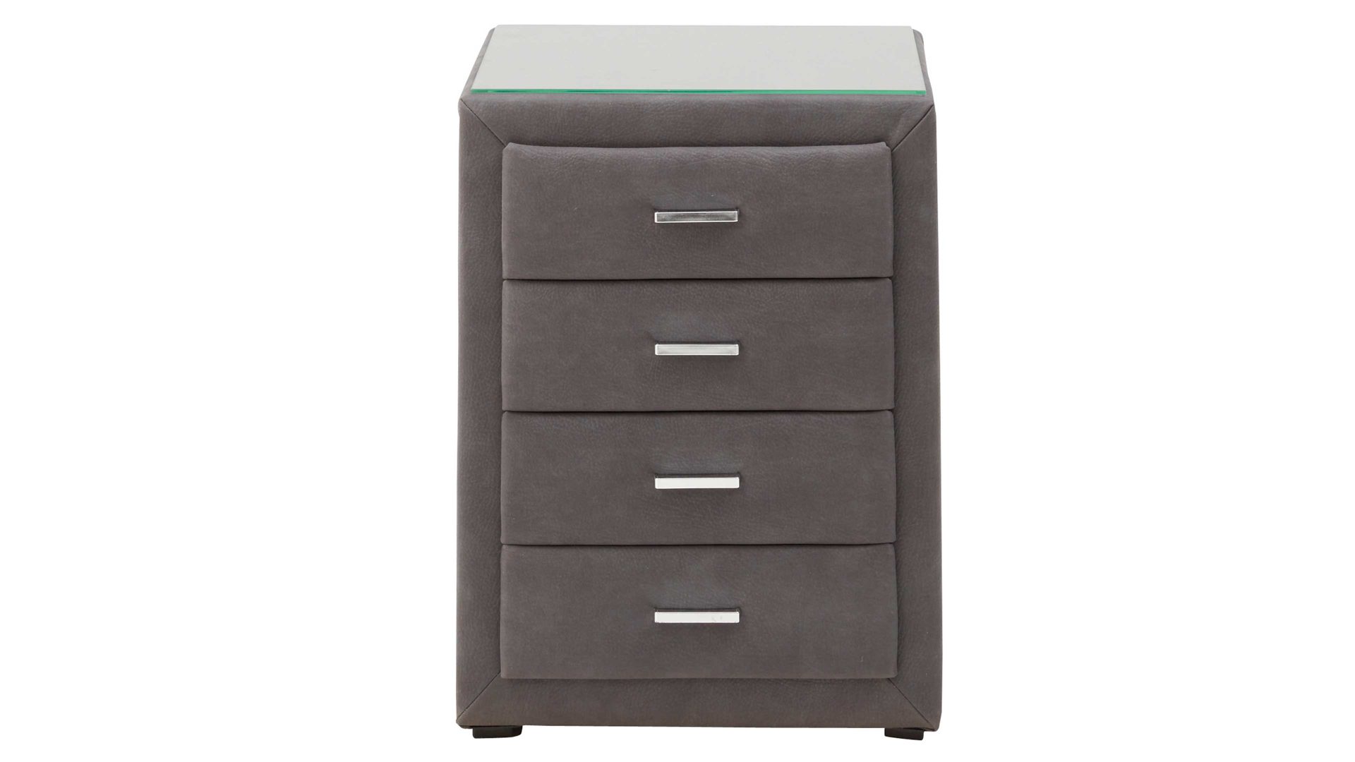 Nachtkommode comfortmaster besser sitzen, liegen, leben aus Stoff in Anthrazit Comfortmaster Magnum - Nachtkommode 47 anthrazitfarbenes Kunstleder Santiago 472000 – vier Schubladen