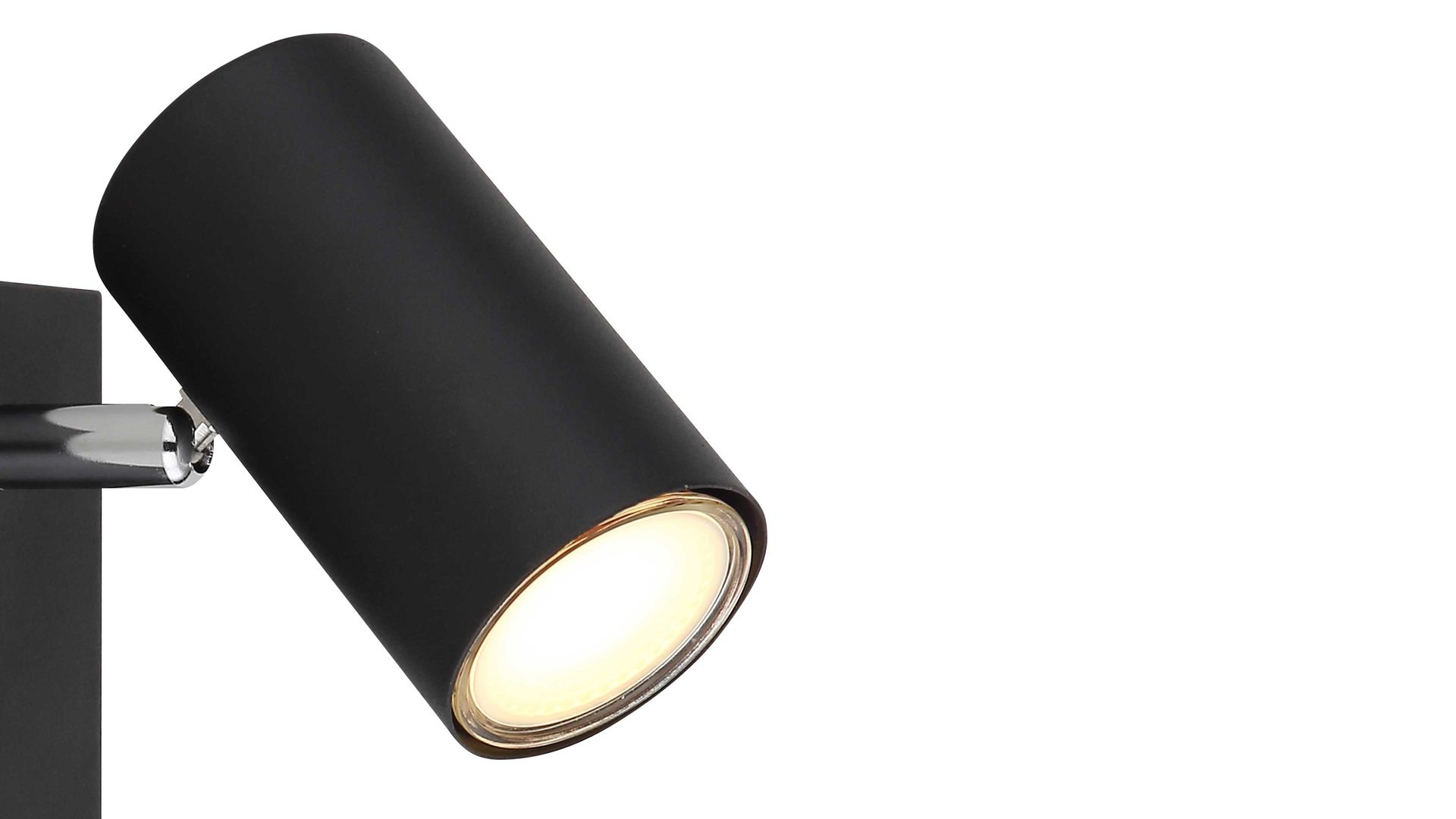 Wandleuchte Globo lighting aus Metall in Schwarz GLOBO Strahler Robby Mattschwarz - ein Spot