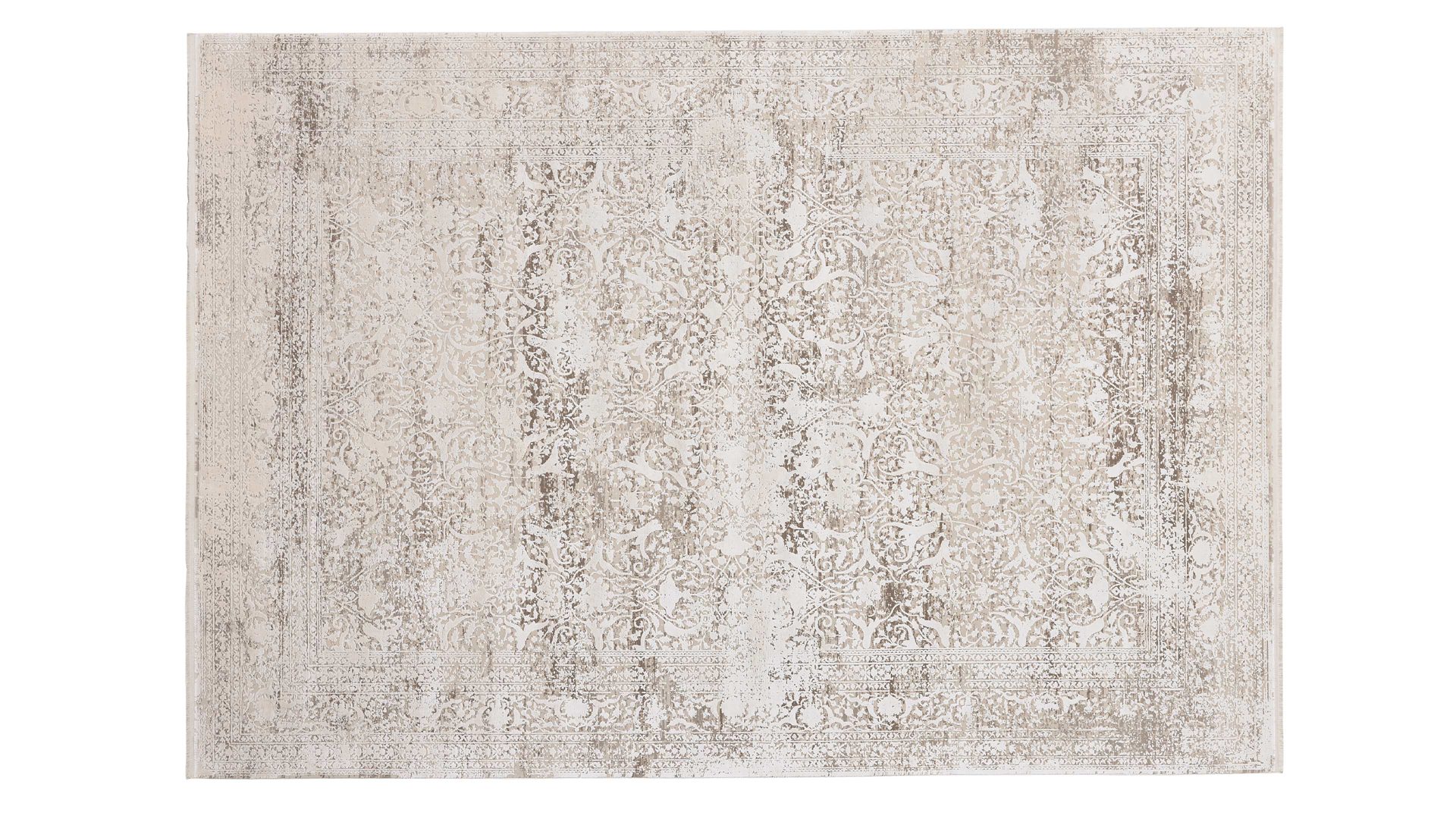 Webteppich Interliving aus Mischgewebe in Gold Interliving Teppich Serie L-8710 Gold – ca. 120 x 170 cm