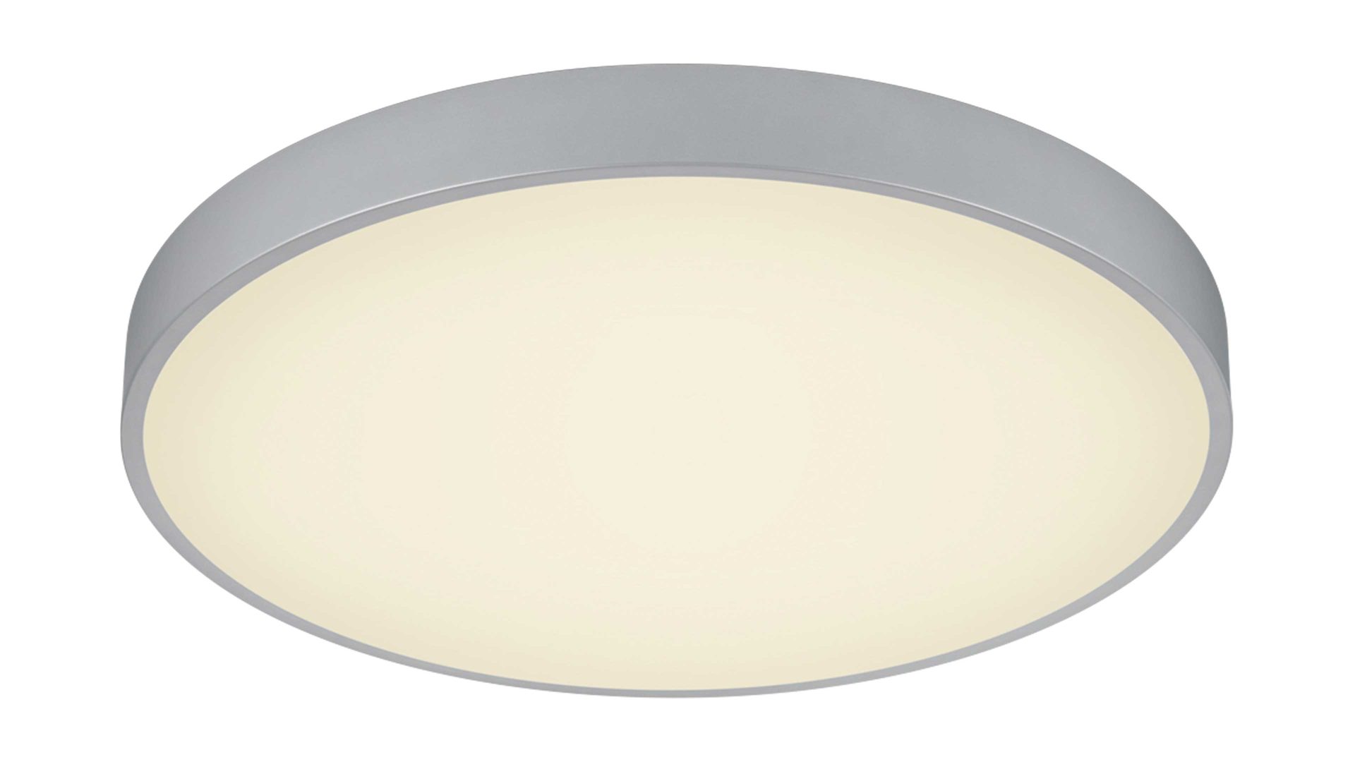 Deckenleuchte Trio lighting for you aus Metall in Hellgrau TRIO Leuchten Serie Waco titanfarbenes Metall - Durchmesser ca. 75 cm