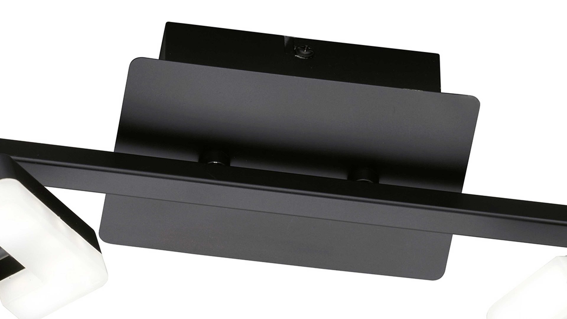 Strahler / Spot Fh fischer & honsel aus Metall in Schwarz FH Leuchten Serie Ray - Deckenlampe als Deckenstrahler sandschwarzes Metall - Länge ca. 34 cm