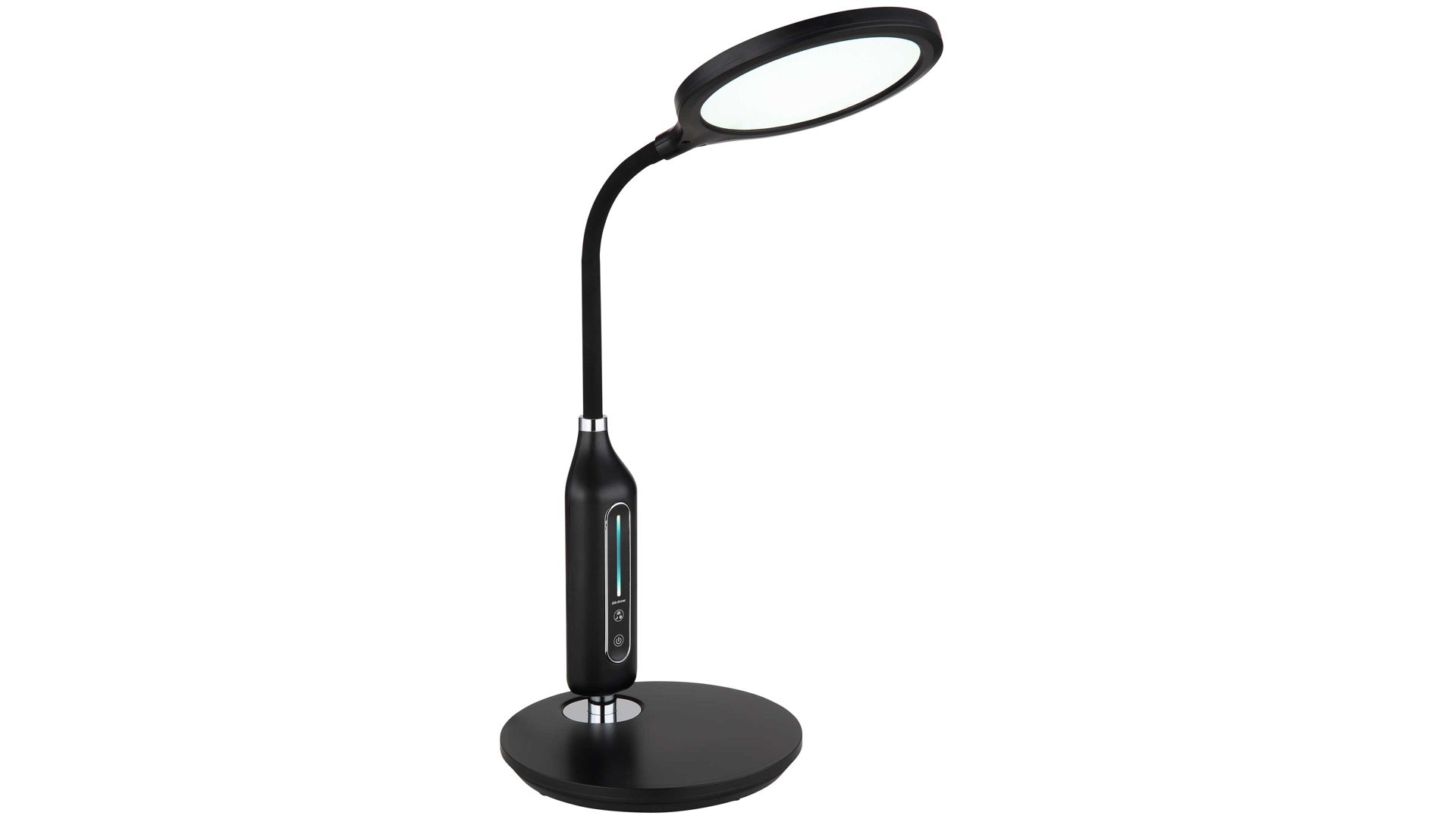 Schreibtischleuchte Globo lighting aus Kunststoff in Schwarz GLOBO Lampen Serie Fruggy - Schreibtischleuchte schwarzes Silikon - Höhe ca. 41 cm
