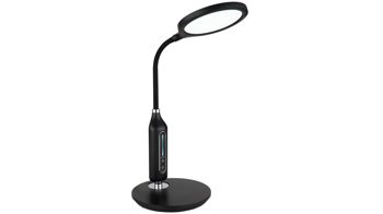 Schreibtischleuchte Globo lighting aus Kunststoff in Schwarz GLOBO Lampen Serie Fruggy - Schreibtischleuchte schwarzes Silikon - Höhe ca. 41 cm
