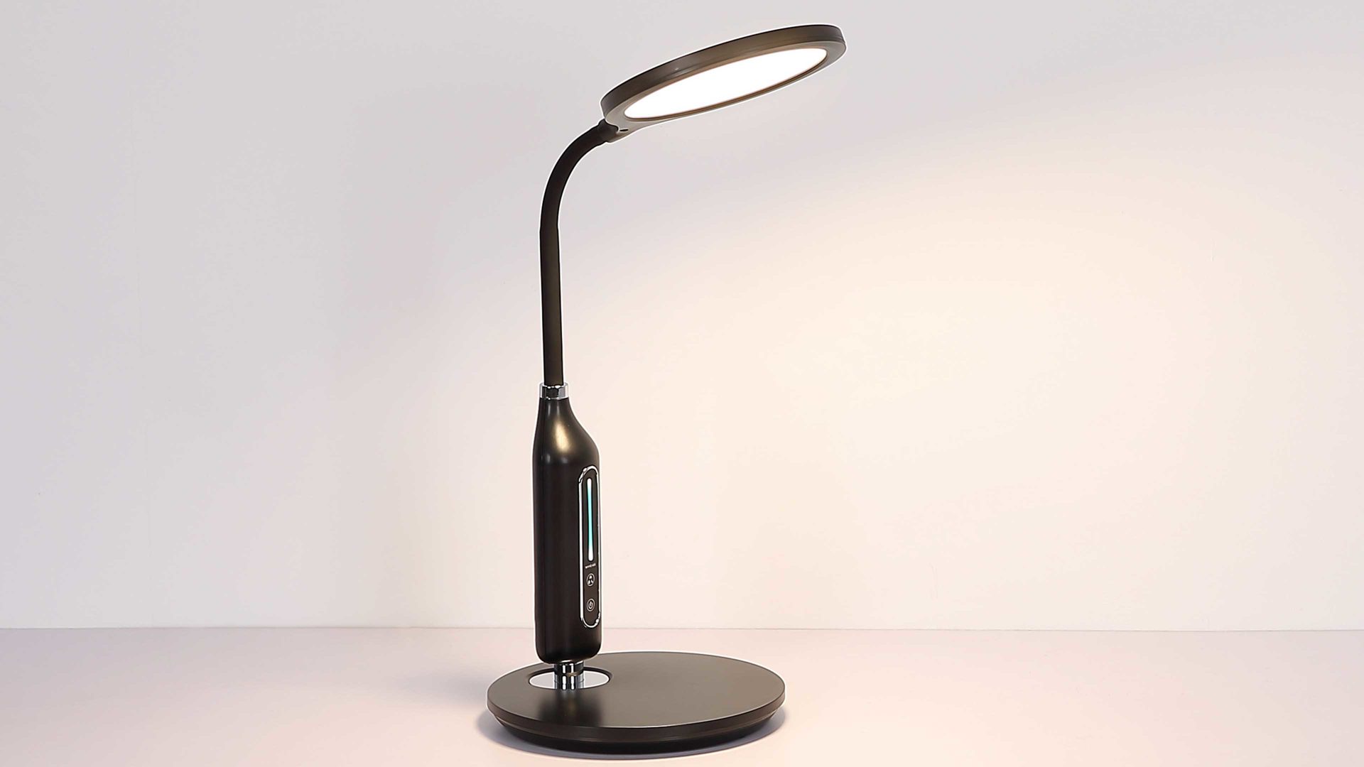 Schreibtischleuchte Globo lighting aus Kunststoff in Hellgrau GLOBO Lampen Serie Fruggy - Schreibtischleuchte hellgraues Silikon - Höhe ca. 41 cm