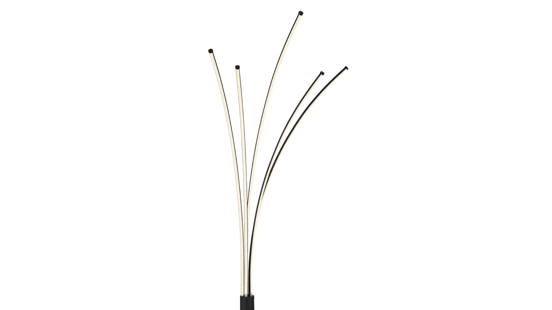 Stehleuchte Globo lighting aus Metall in Schwarz GLOBO Stehleuchte Bizzy mit Smart Home Funktion schwarzes Metall - Höhe ca. 187 cm