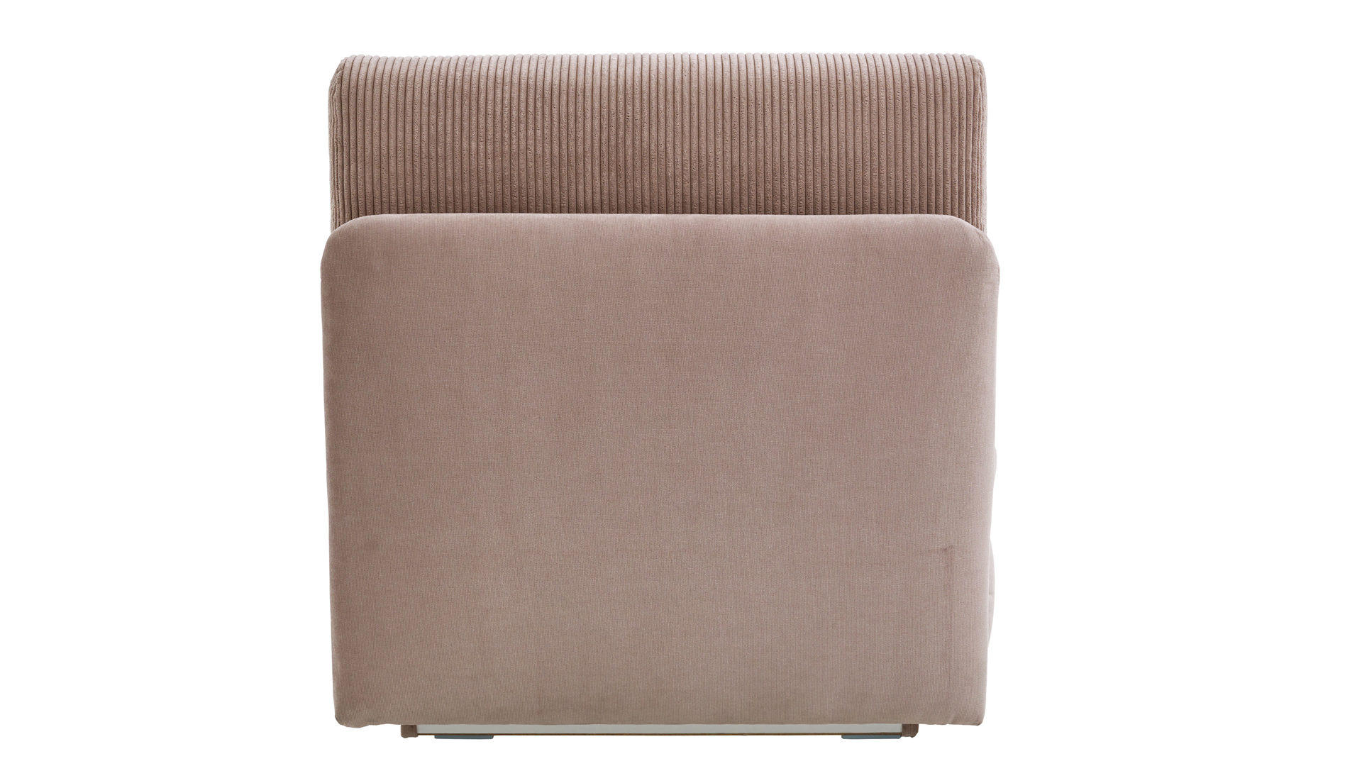 Schlafsessel Restyl aus Stoff in Rosa Schlafsessel Emma rosafarbener Stoffbezug 6565 & Rollen - Breite ca. 90 cm