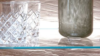 LED-Beleuchtung Mca furniture aus Kunststoff in Weiß Wohnprogramm Modena - Rückwandbeleuchtung vierteilig