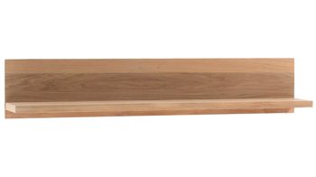Wohnwand Mca furniture aus Holz in Holzfarben Wohnprogramm Espero - Wohnwand W01 Asteiche bianco – vierteilig, Breite ca. 301 cm