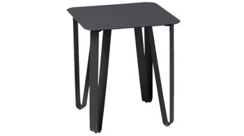 Beistelltisch M2 kollektion aus Metall in Schwarz Beistelltisch Emma 1 Schwarz – ca. 40 x 45 cm