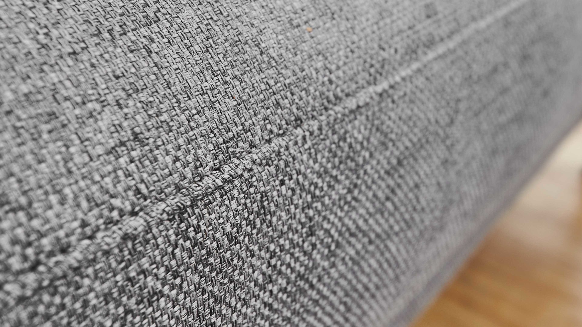 Relaxsessel COMFORT SMART aus Stoff in Grau COMFORT SMART Viro - Relaxsessel graues Flachgewebe Mono & glänzender Alufuß