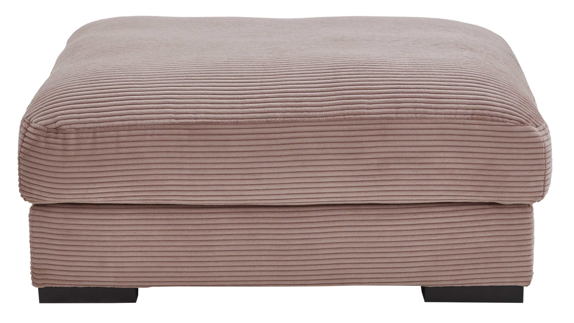 Polsterhocker A. z. iwaniccy aus Stoff in Rosa Polsterprogramm Spirit - XXL-Polsterhocker rosa Breitcord Lincoln 61 - ca. 110 x 80 cm