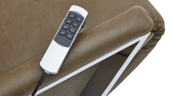 Funktion Steinpol polsteria aus Metall in Transparent Relaxsessel Serie Relaxa-Feeling - Kopfteilverstellung motorisch