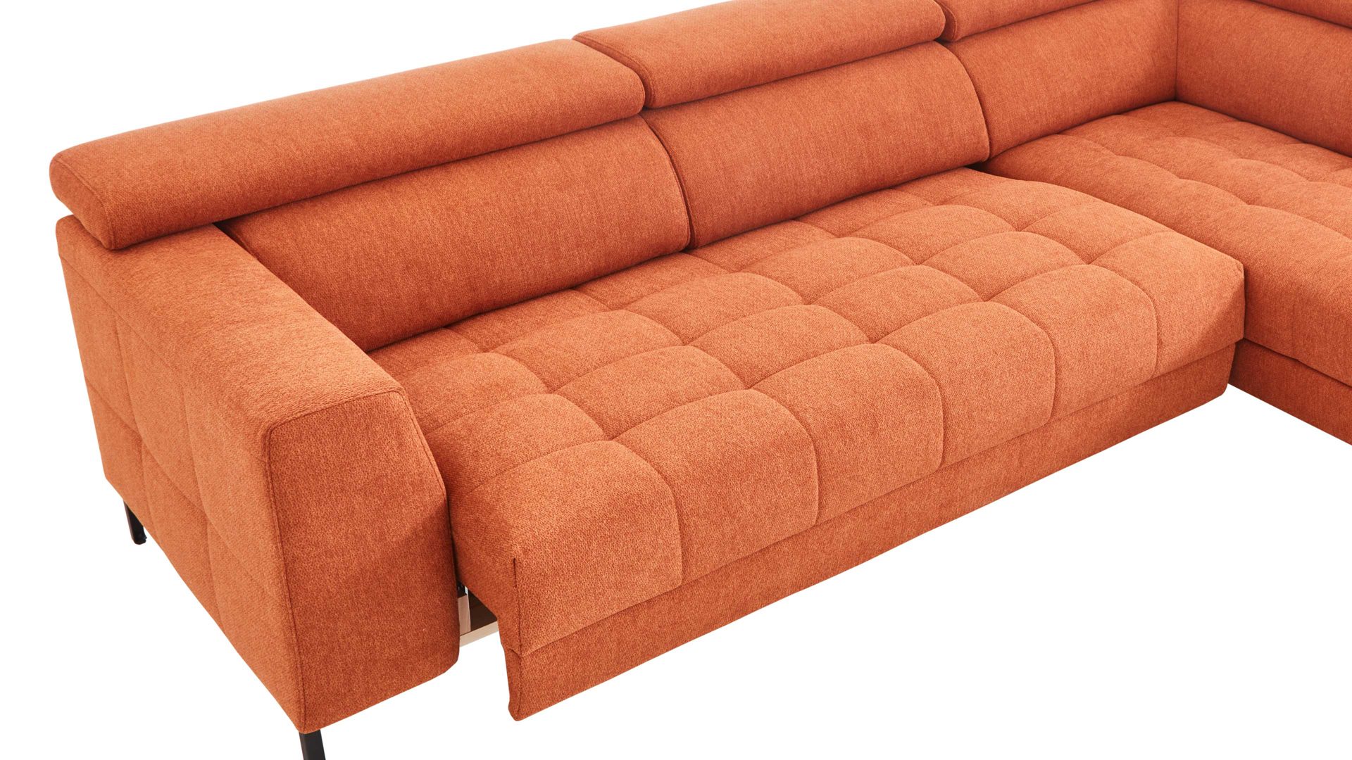 Funktion KAWOO aus Metall in Chrom KAWOO Serie 7567 - motorische Vorziehfunktion chromfarbener Einbauschalter