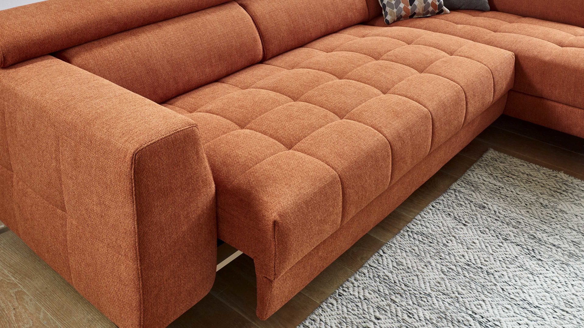 Funktion KAWOO aus Metall in Chrom KAWOO Serie 7567 - motorische Vorziehfunktion chromfarbener Einbauschalter