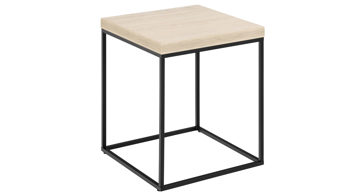 Couchtisch Actona group aus Holz in Beige Couchtisch Barossa Beige – ca. 40 x 40 cm