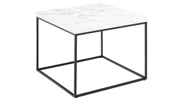 Couchtisch Actona group aus Holz in Weiß Couchtisch Barossa Weiß – ca. 60 x 60 cm