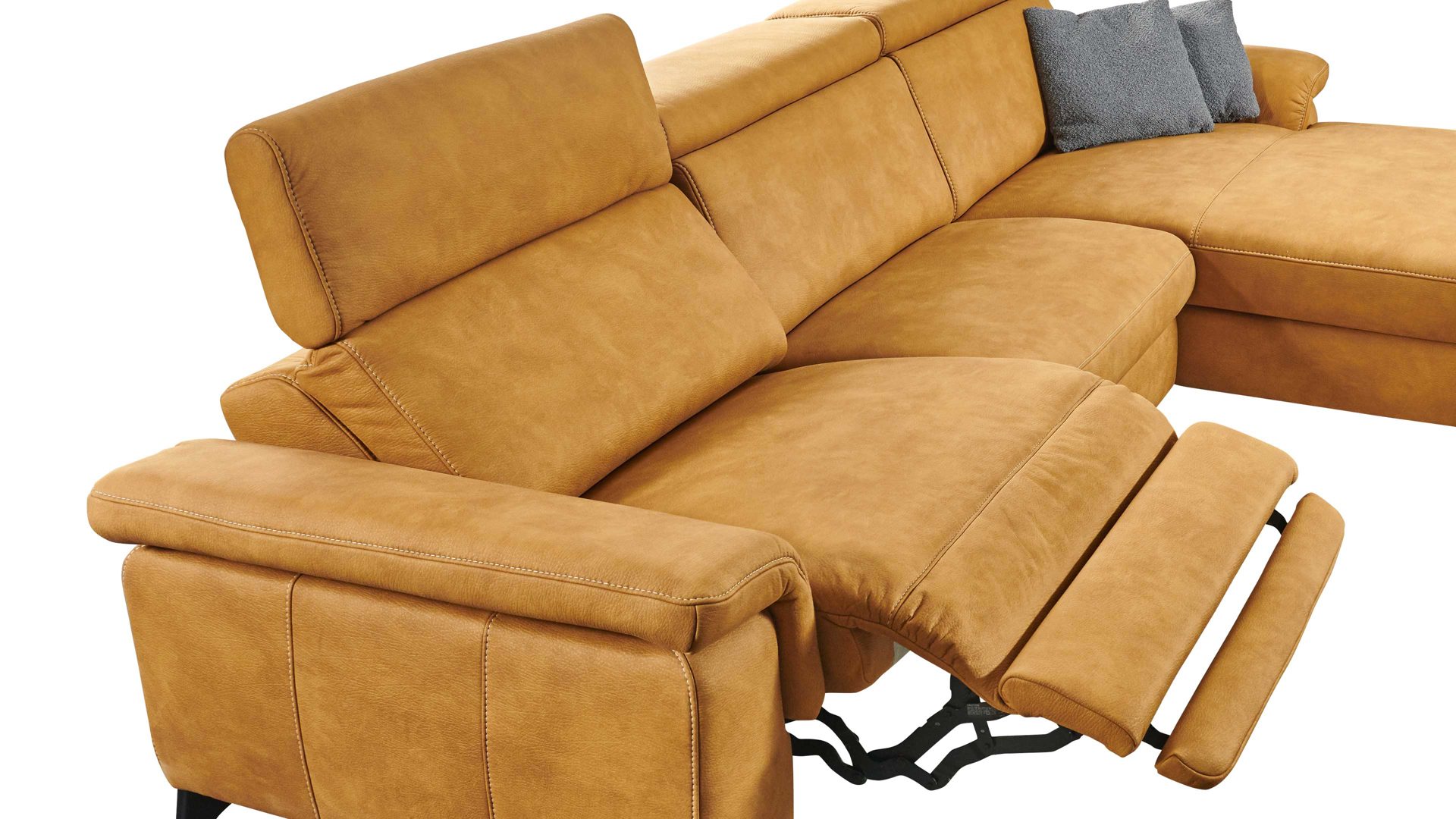 Funktion Steinpol polsteria aus Metall in Transparent Polsterprogramm Relaxa 6.0 Plus PSG XC - TV-Funktion Premium zwei Motoren