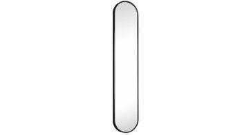 Spiegel Mirrors and more aus Spiegel in Schwarz Rahmenspiegel Moni Schwarz - ca. 20 x 101 cm