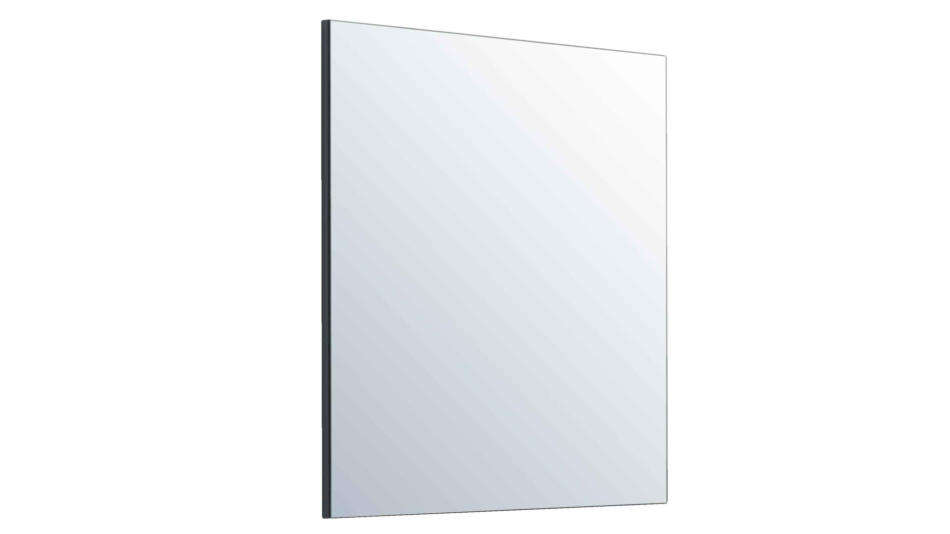 Wandspiegel Interliving aus Spiegel in Transparent Interliving Garderobe Serie 6012 - Spiegel INL-700 anthrazitfarbener Mattlack - ca. 80 x 82 cm