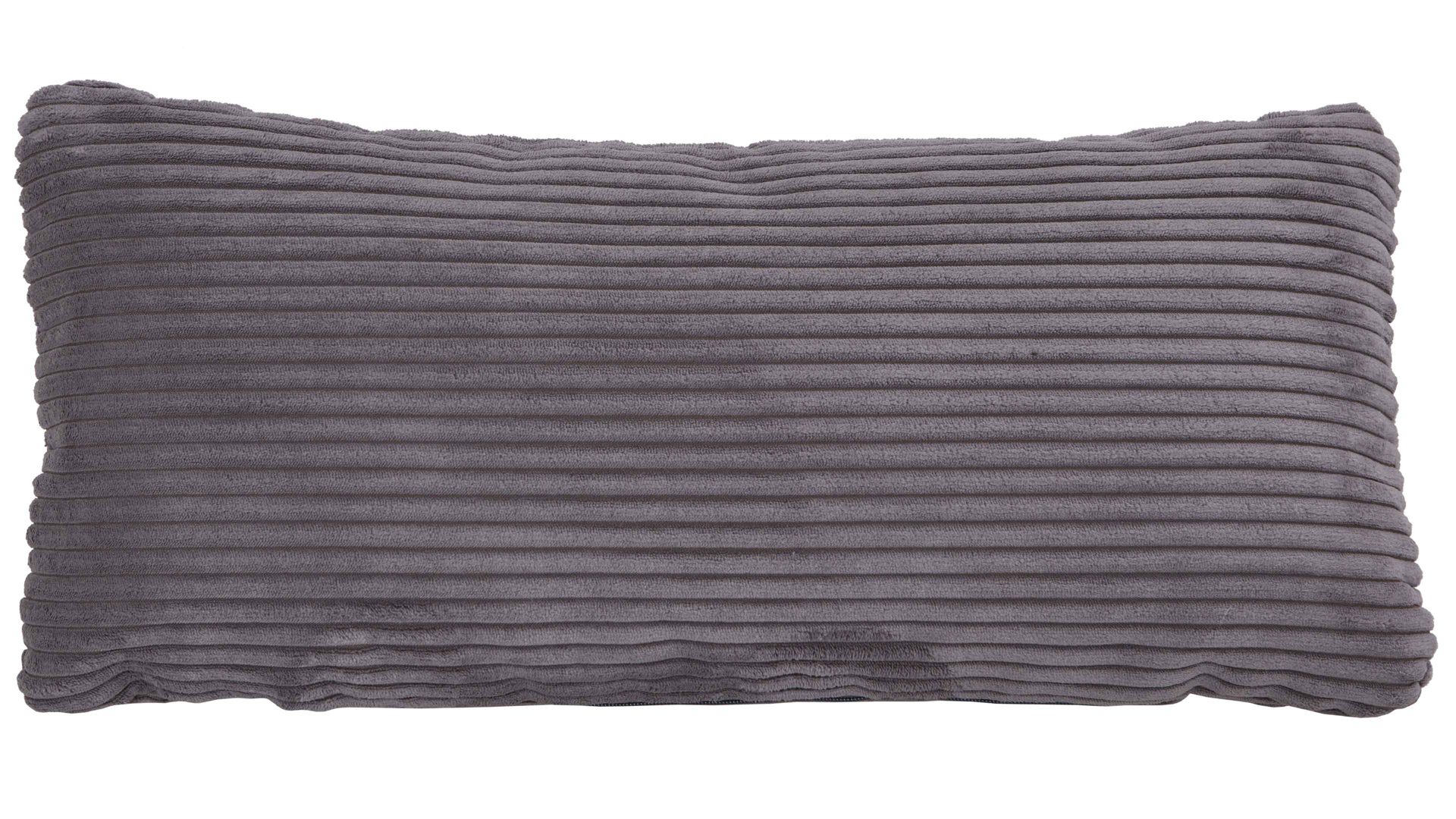 Ecksofa KAWOO aus Stoff in Grau KAWOO Polsterprogramm Dover Plus - Ecksofa grauer Cordbezug - Stellfläche ca. 301 x 191 cm
