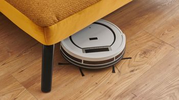 Ecksofa KAWOO aus Stoff in Gelb KAWOO Polsterprogramm Dover XC - Ecksofa senffarbener Bezug Portofino & goldfarbene Maschenware Riviera - Stellfläche ca. 301 x 191 cm